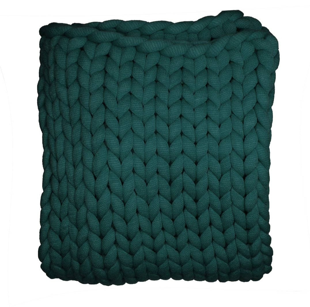 Chunky Knit Throw