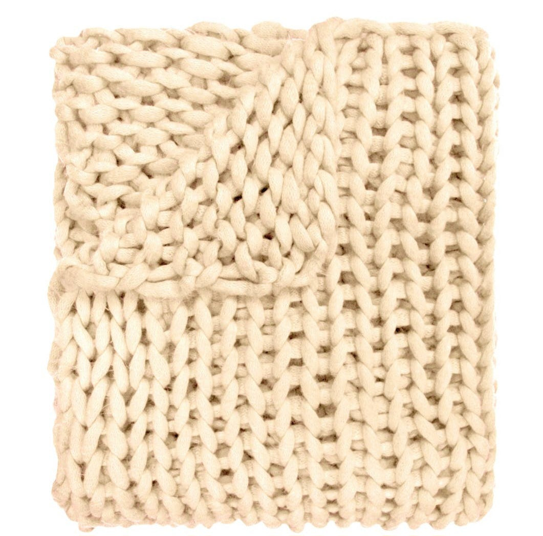 Chunky Knit Throw