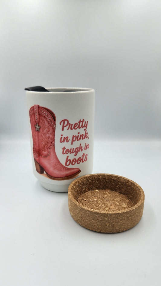 Pretty In Pink Ceramic Mug