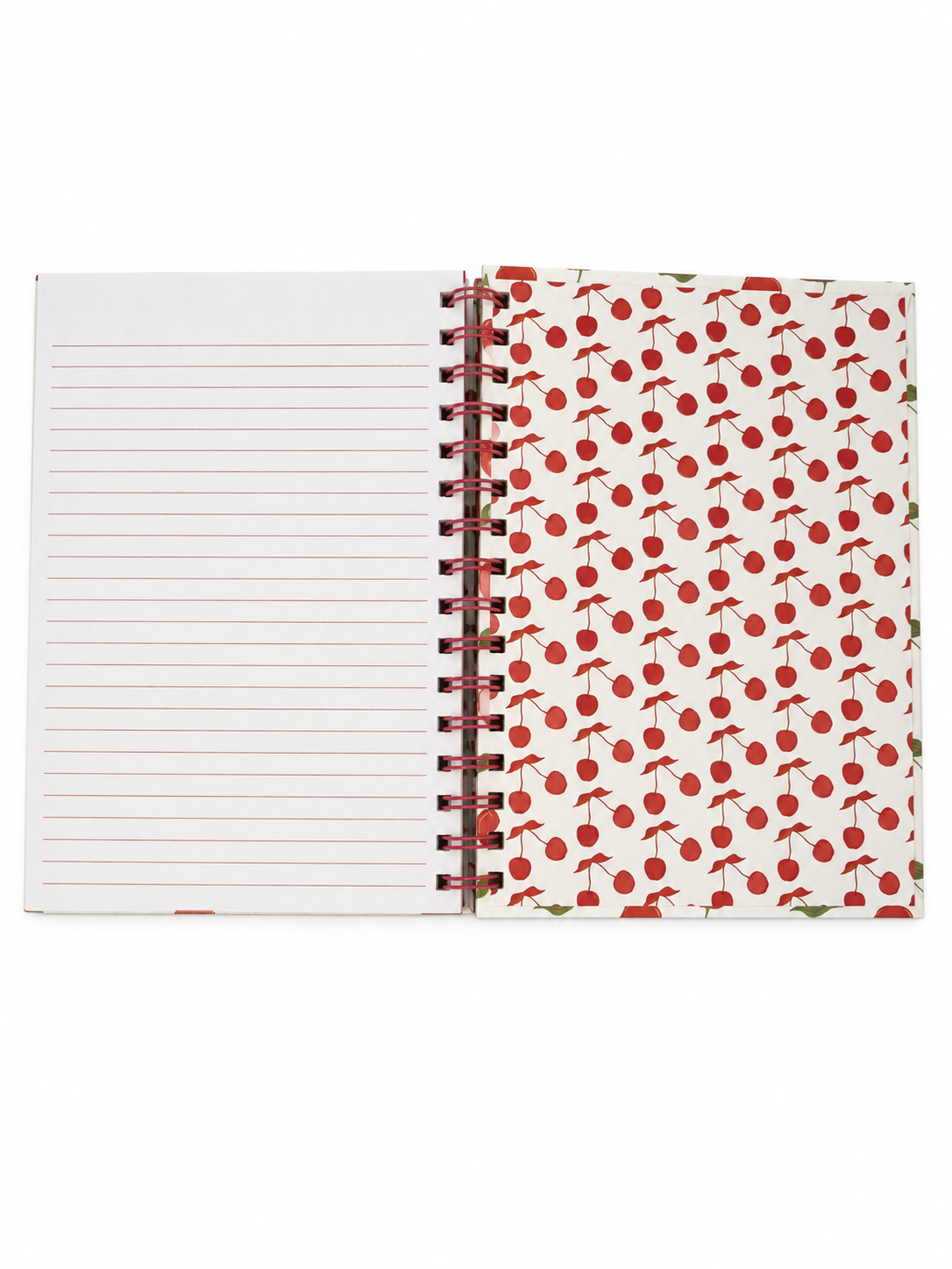 Cherry Pop Foil Spiral Notebook | Grab Life by the Cherries